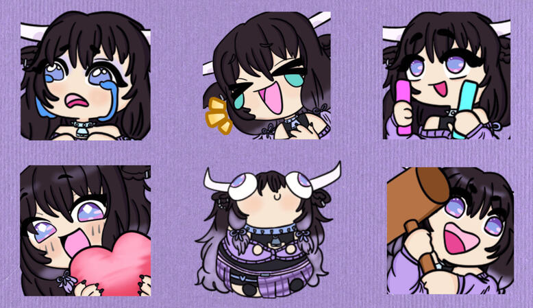 Emotes by Poofiipup